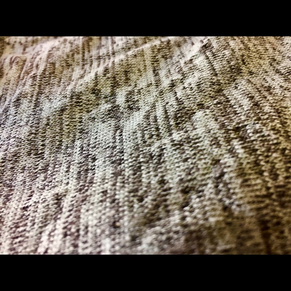 Owl High Low Shirt M Sleeveless Aqua Gray Heather - Picture 11 of 11